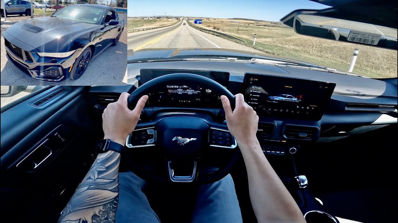 2025 Ford Mustang GT 2dr Fastback - POV Test Drive 3D Audio