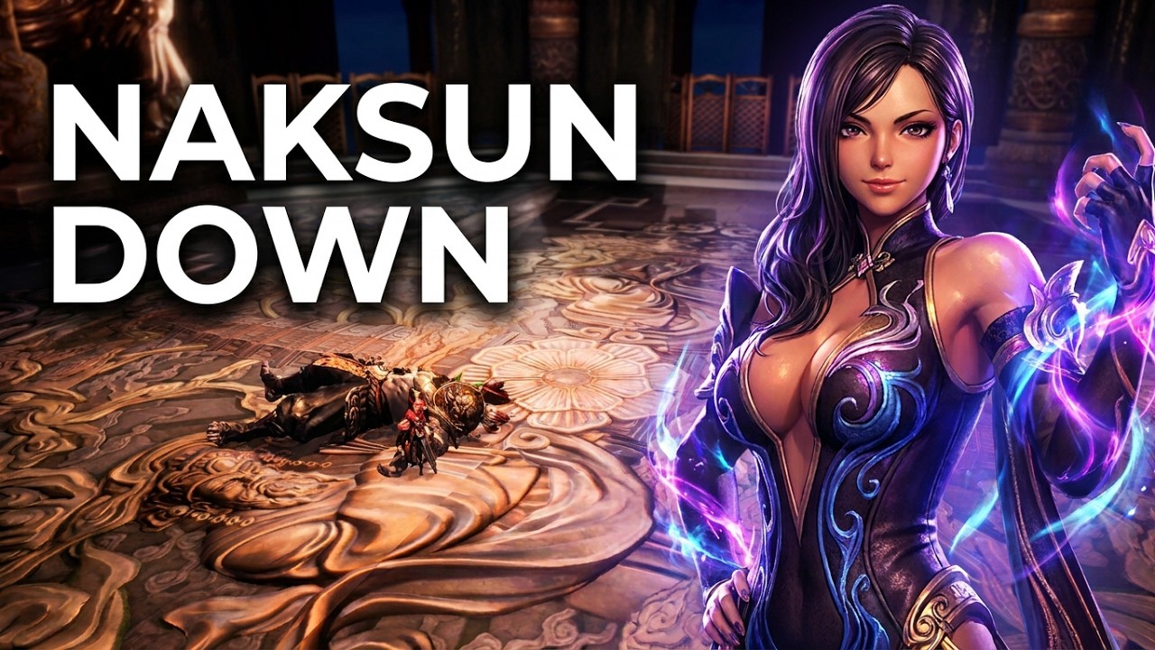 Blade and soul néo Naksun  11:55 run Down Naksun