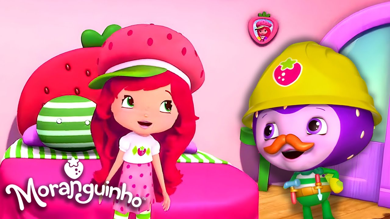 Moranguinho 🍓 Uma reforma incrível no quarto! 🍓 Filmes infantis