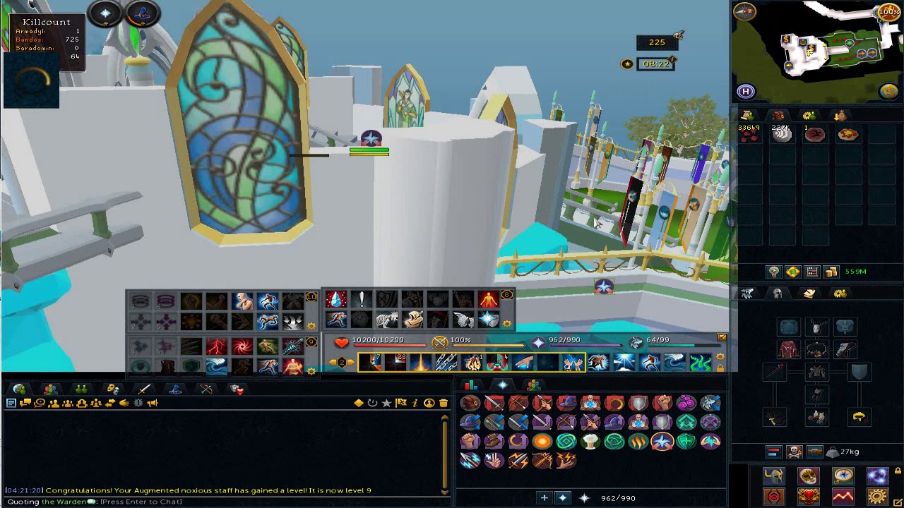 Runescape: Disassembling My Nox Staff