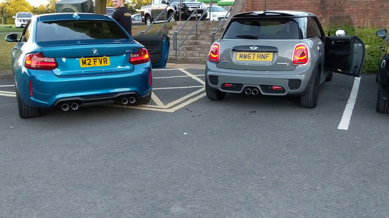 JCW exhaust vs M2 Mperformance