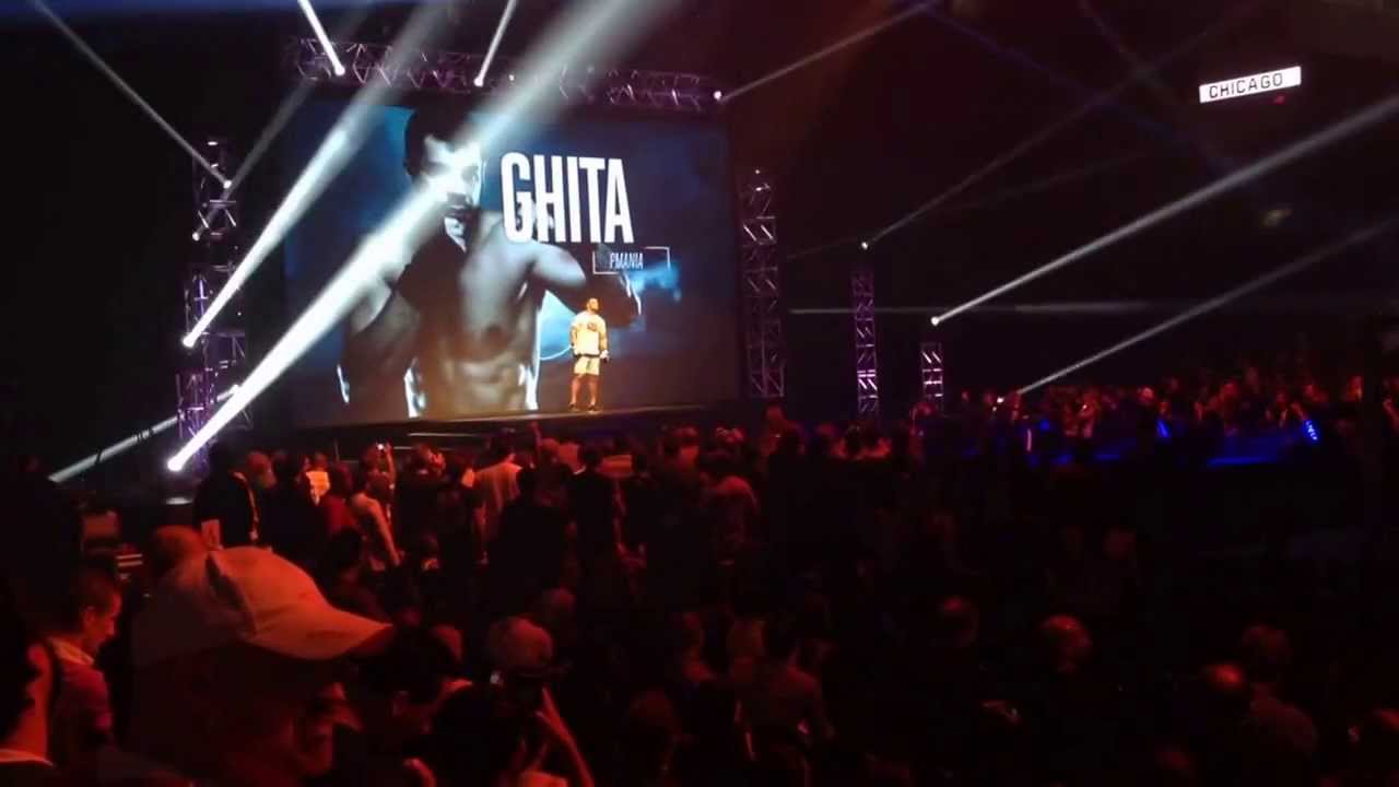 Daniel Ghita (Team Seconds Out) @ the final of Glory 11 Chicago