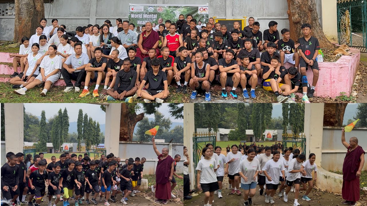 STS ODISHA held Marathon on World Mental Health Day 