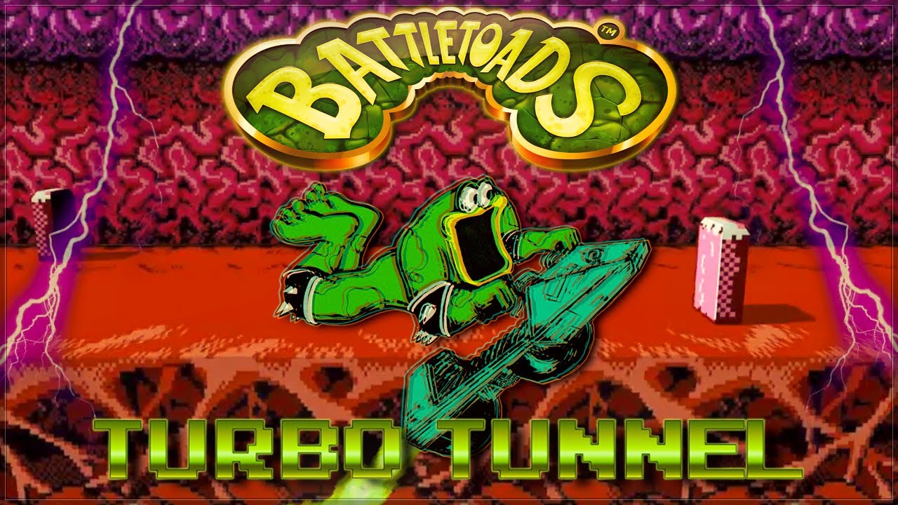 A.M.T. - Battletoads - Turbo Tunnel [Level.3] [1991] [NES]