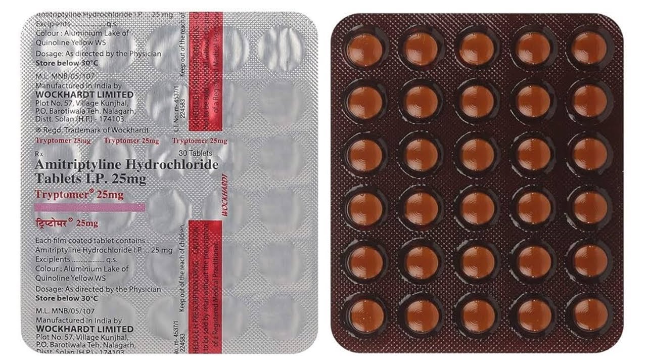 Tryptomer 25mg Tablet | Antidepressant Drug | अवसाद के लिए दवाई के साथ  