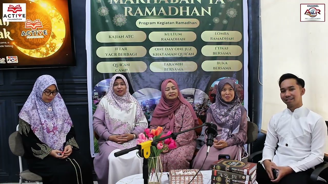 [BINCANG 9 RAMADHAN] Tips Sehat ala Rasulullah: Ms Lis, Bu Am, Bu Atik, Ustdzh Nora dan Ustdz Kiki