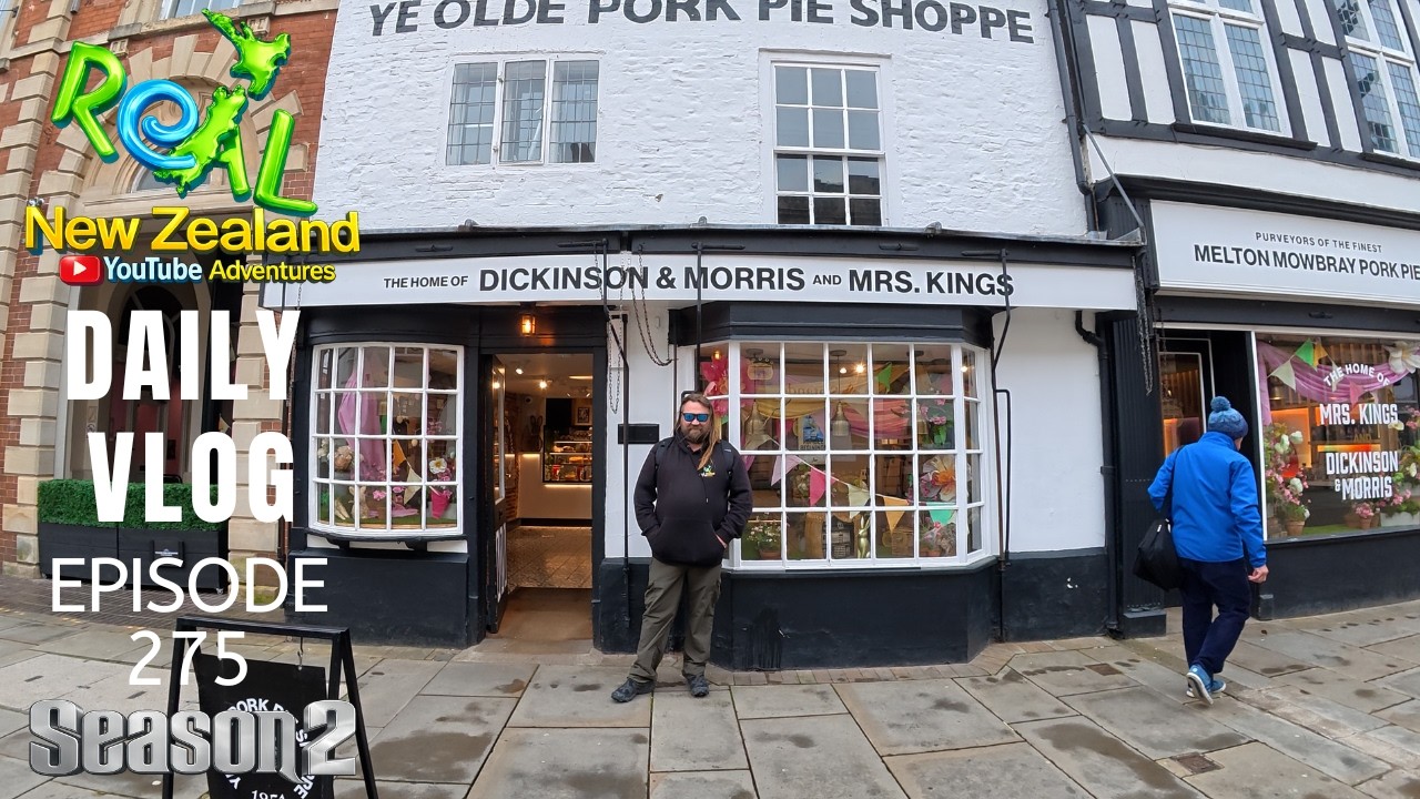 buying pork pies and shopping with grandma Travel vlog 14 [Life in New Zealand season 2#275]