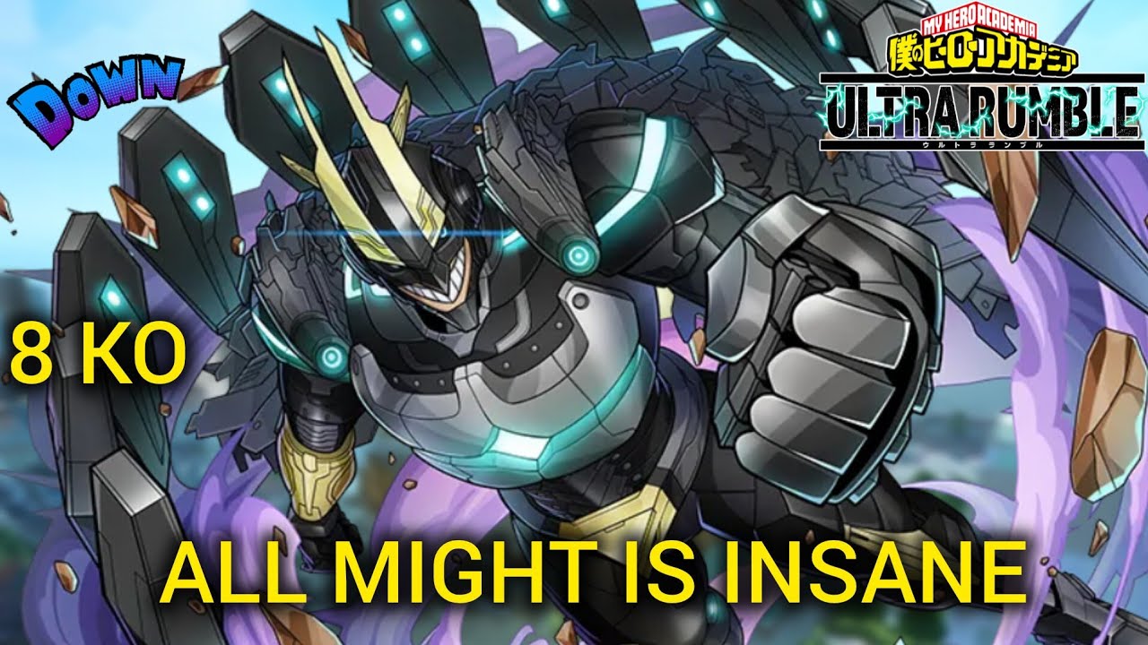 ARMOR ALL MIGHT DESTROYS EVERYTHING FOR THE NEW SEASON IN MY HERO ULTRA RUMBLE