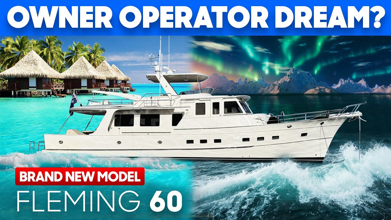 The PERFECT Liveaboard Bluewater Cruiser? Fleming 60 Tour & Review