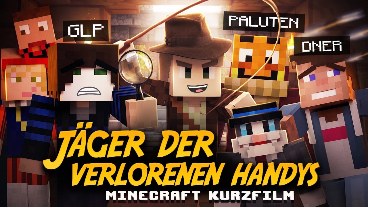Jäger der verlorenen Handys ★ MINECRAFT KURZFILM