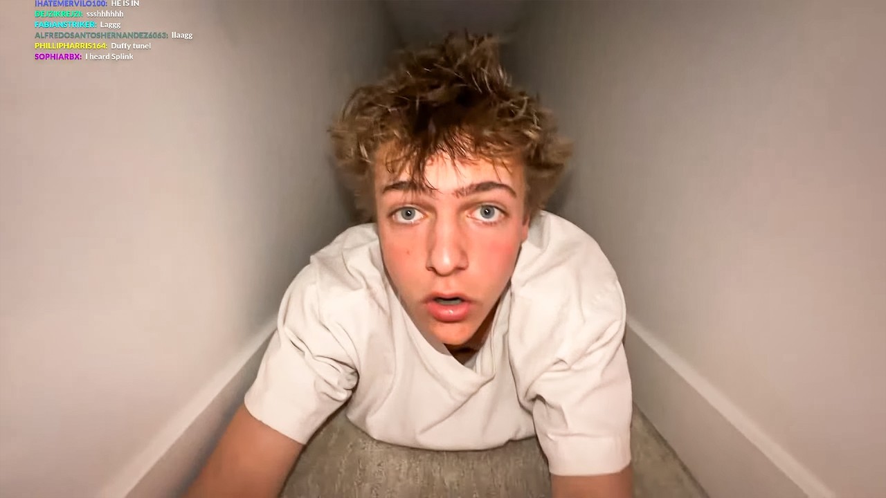 HIDING IN MY BROTHER'S CEILING
