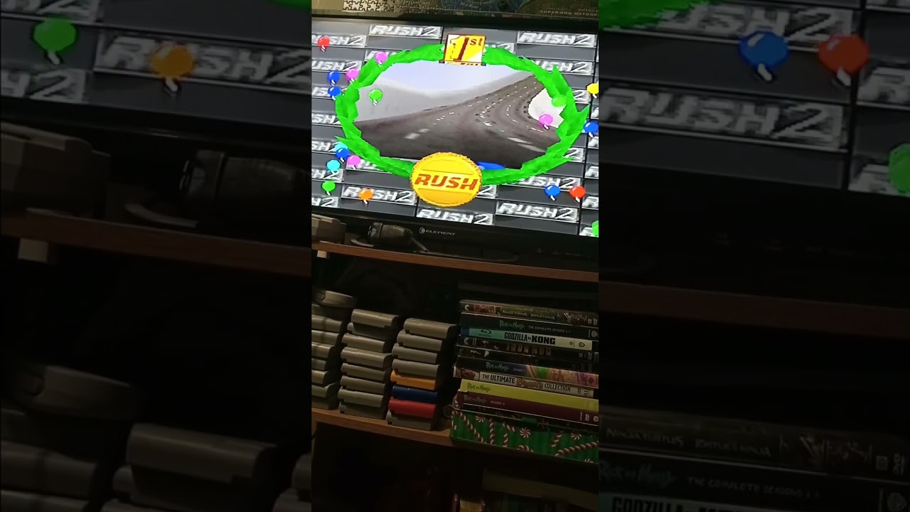 Playing rush 2 and winning 
