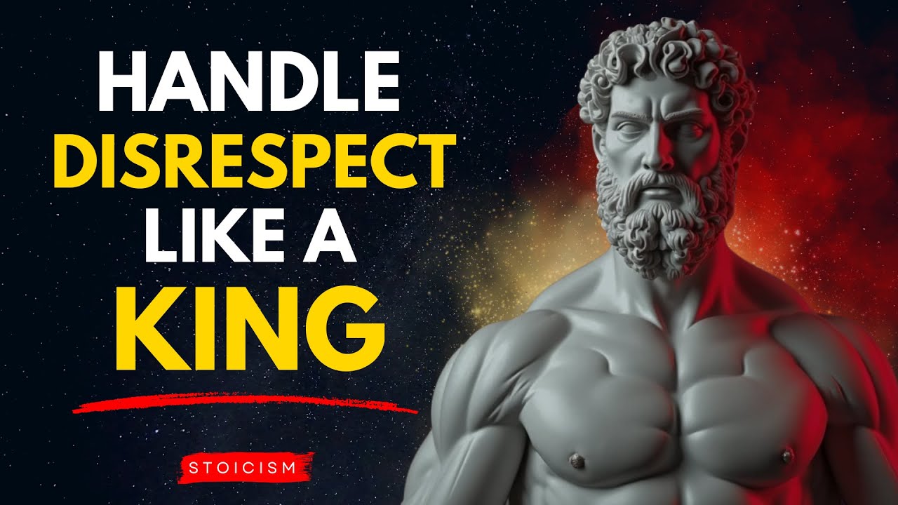 The Ultimate Stoic Guide To Handling Disrespect Like A King | stoicism