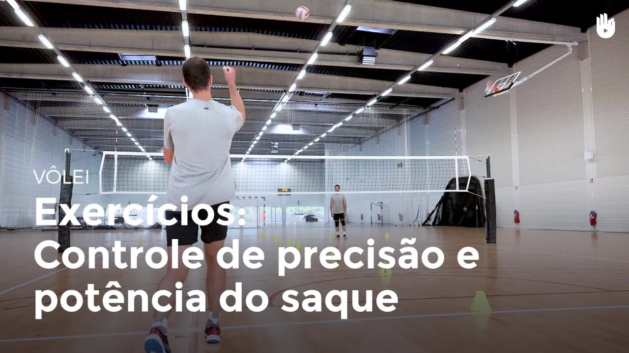 Exercícios: controle de precisão e potência do saque | Vôlei