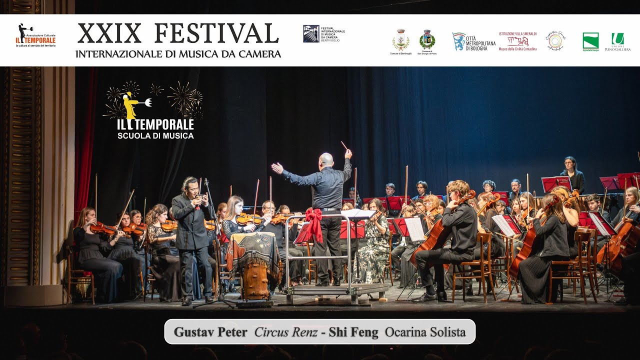 Gustav Peter Circus Renz, Shi Feng ocarina & Orchestra Giovanile BenTiVoglio | Concerto di Capodanno