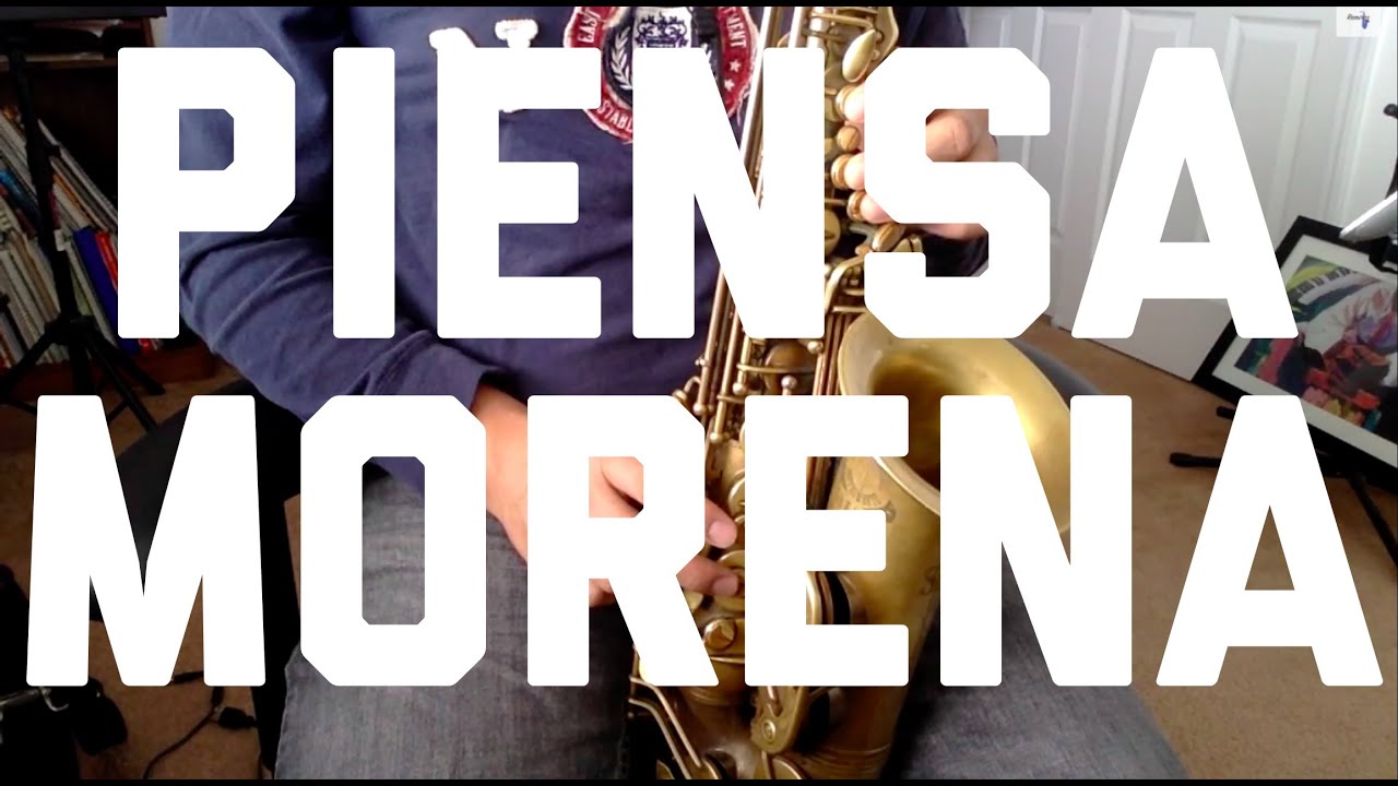 Mundo Miranda  - Piensa Morena Sax Tutorial