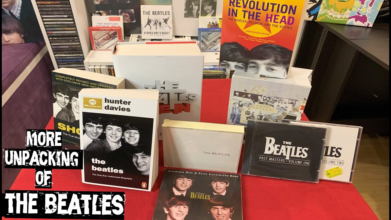 Until 2023 Red & Blue Albums - Unboxing Beatles Books, CDs and DVDs