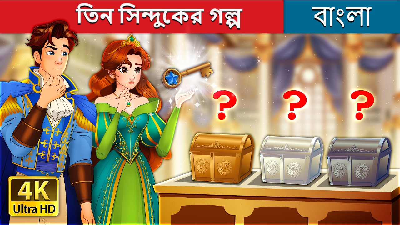 তিন সিন্দুকের গল্প | Three Caskets in Bengali | @BengaliFairyTales