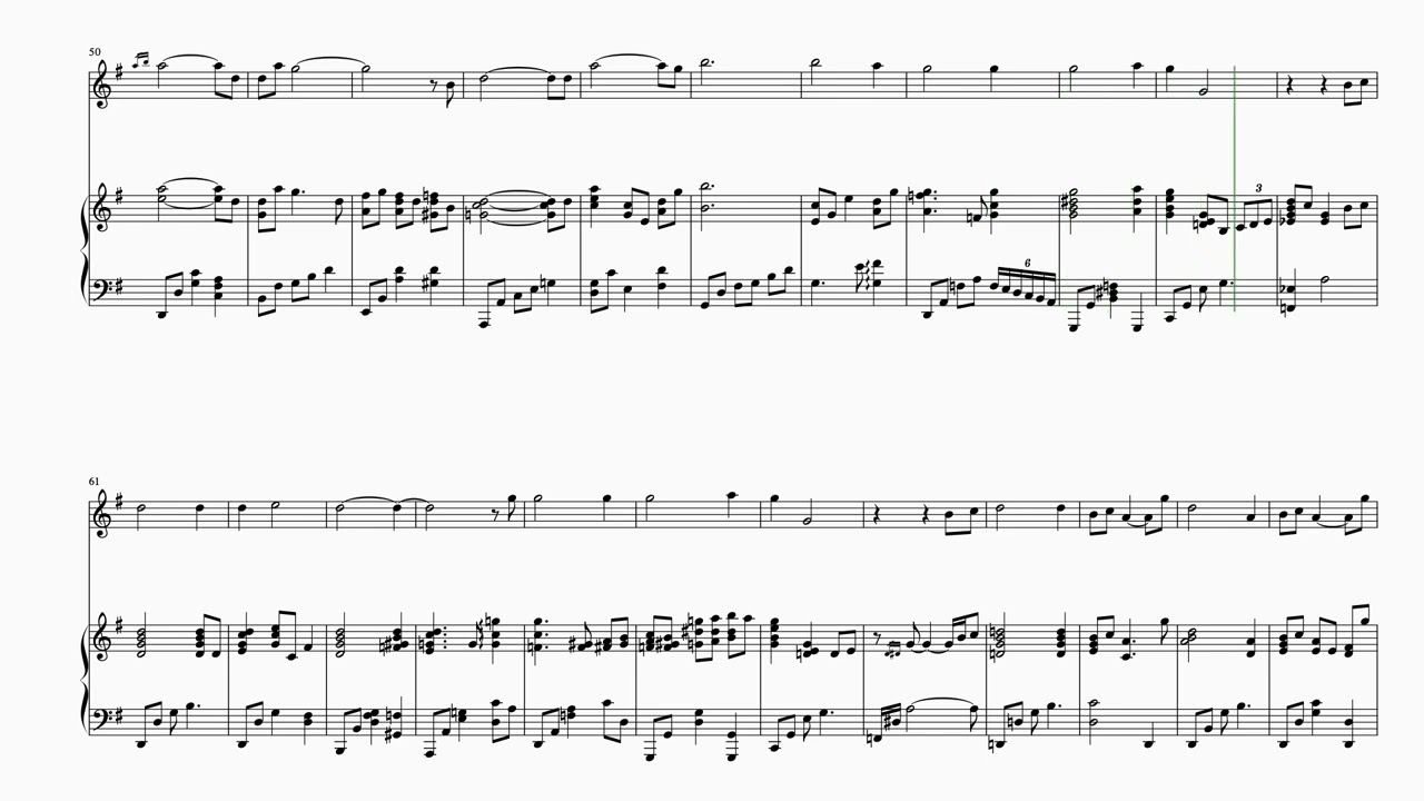 [His Eye Is on the Sparrow] Flute and Piano Duet Preview