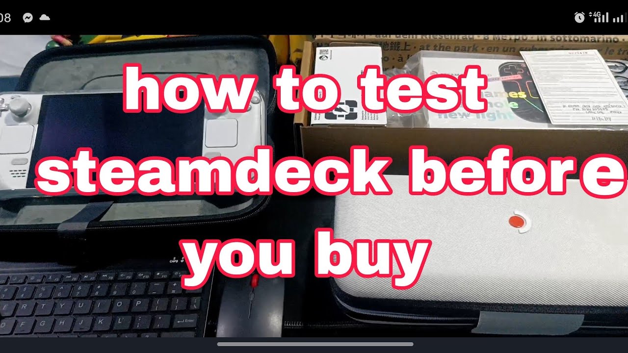 how to test steamdeck before you buy brand new or second hand unit by roronoa zoro