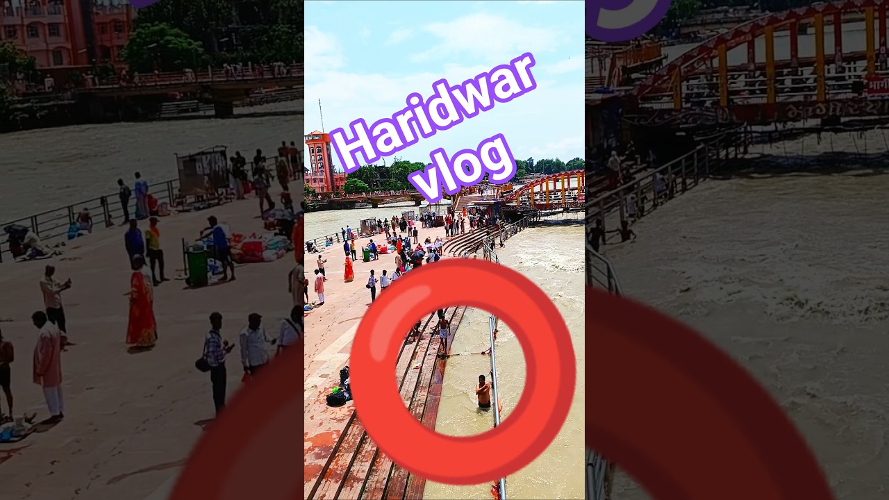 Haridwar live news today #ganga #vlog #minivlog #travel #facts #haridwar #tranding #ytshorts #viral
