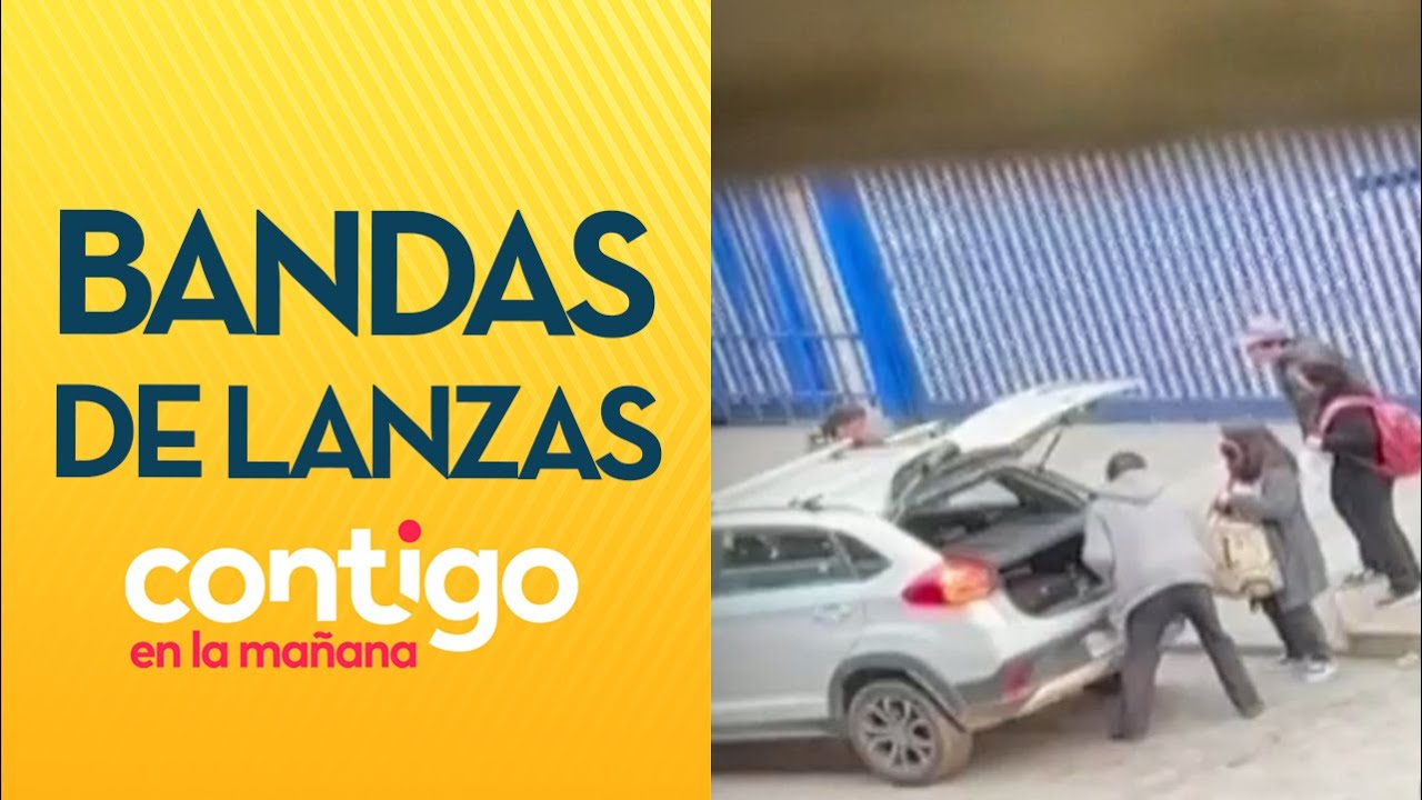 Así operan PELIGROSAS BANDAS de lanzas en Estación Central - Contigo en la Mañana