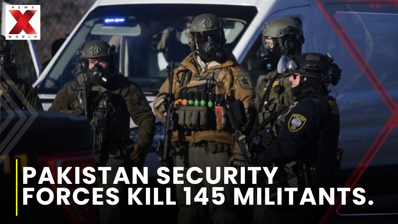 Pakistan forces kill 145 militants after widespread Balochistan coordinated attacks | NewsX World