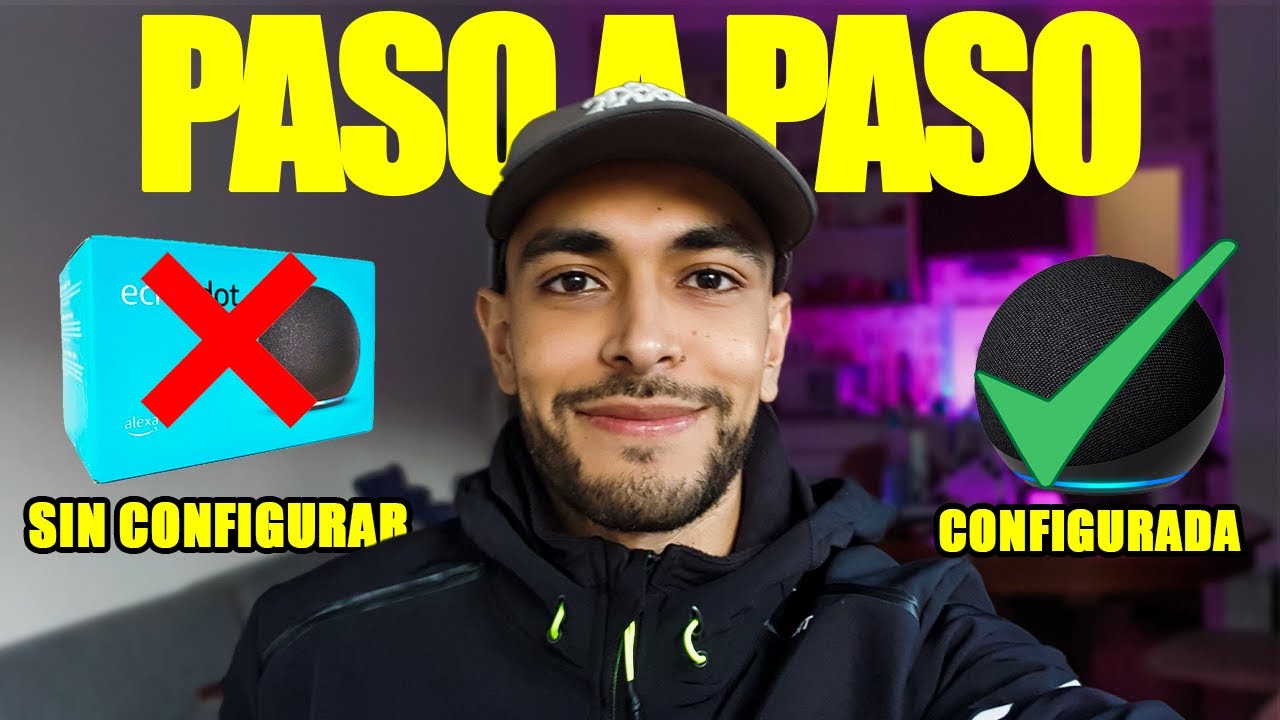 CONFIGURAR ALEXA ECHO DOT 5 Generacion  - PASO A PASO