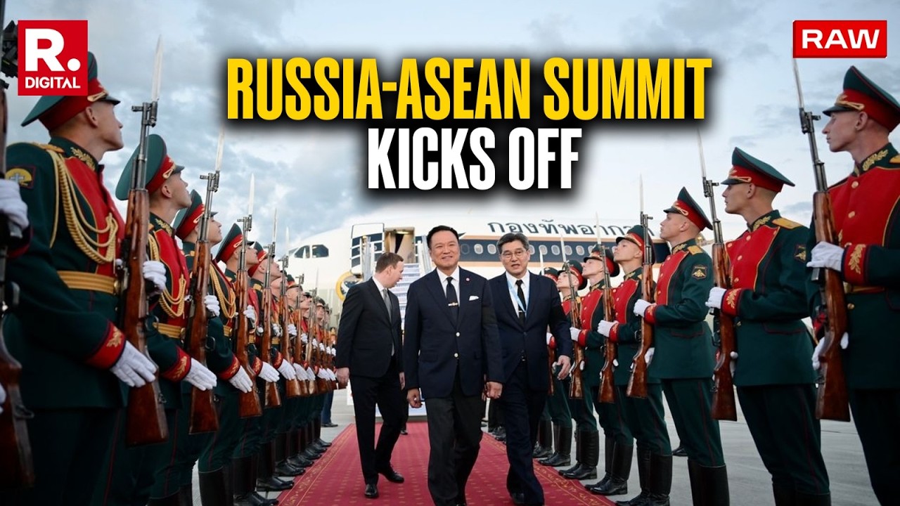 Putin's Mastermove: ASEAN Leaders Arrive To Meet Russian President | Russia-ASEAN Summit