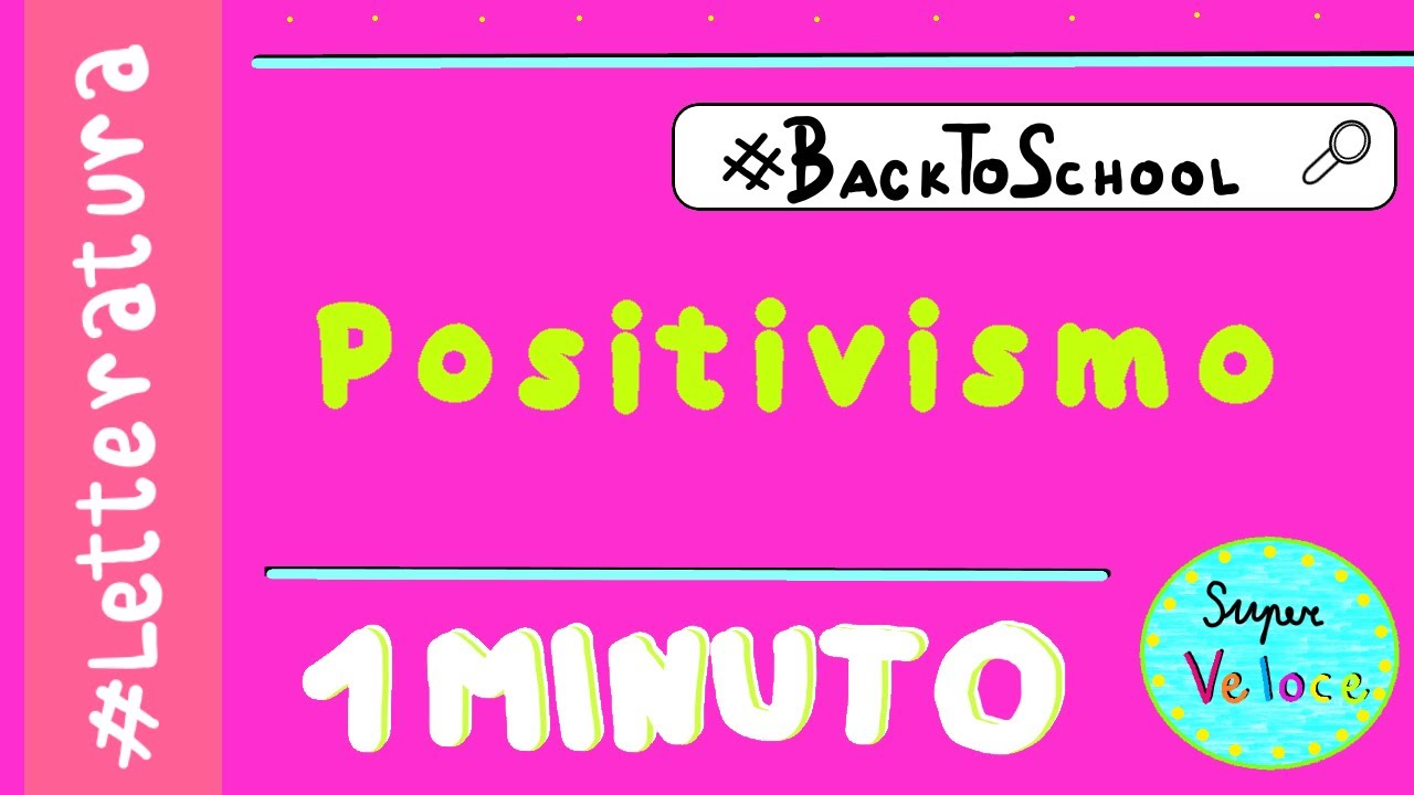 Positivismo - Riassunto in 1 minuto (Passa gli esami) + [Sub EN/ES]