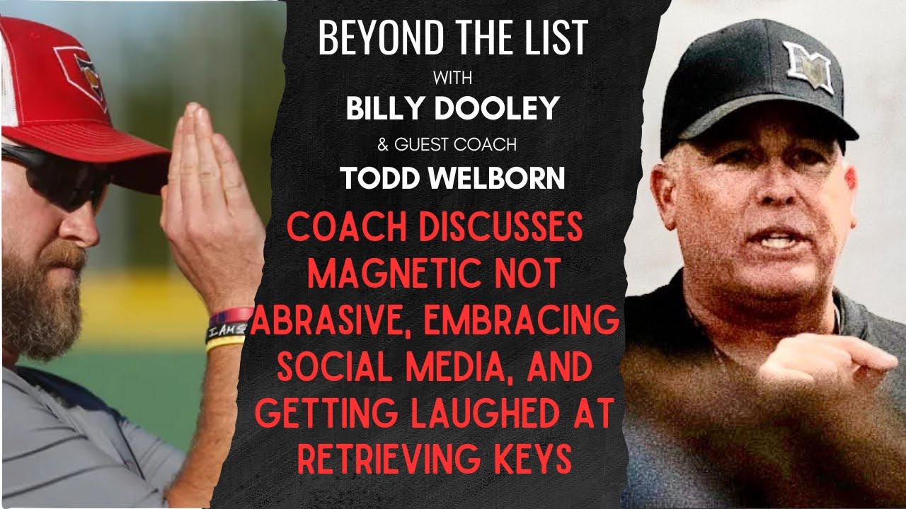 Coach discusses magnetic not abrasive, embracing social media, & getting laughed at retrieving keys