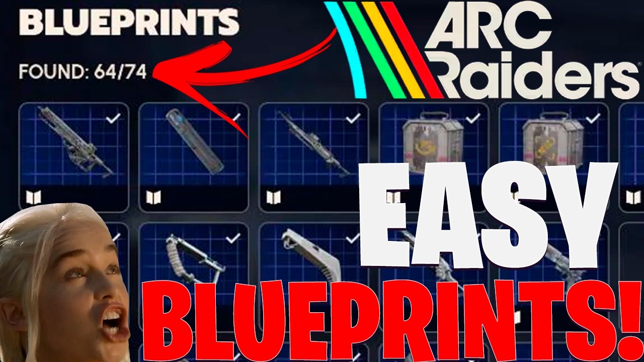 GUÍA BLUEPRINTS Fácil después del Parche! Arc Raiders