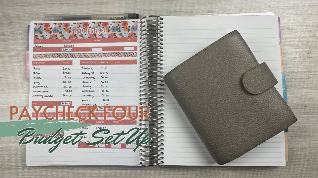 Budget With Me | Paycheck 4 Weekly Set Up