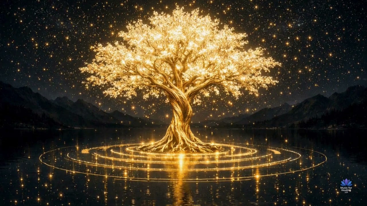 Tree of Life 888 Hz Abundance & Spiritual Regeneration | Universal Energy Healing Frequency 8H