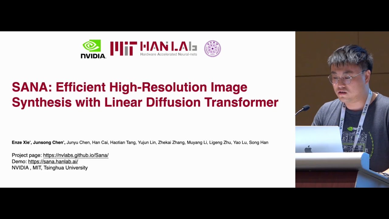 ICLR'25 Oral SANA: Efficient High-Resolution Image Synthesis with Linear Diffusion Transformers