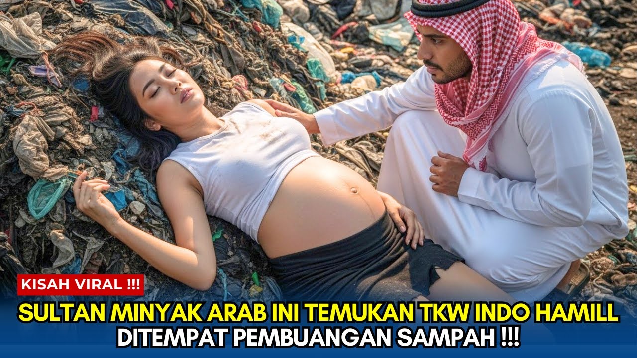 Virall !! Sultan Arab Ini Temukan Wanita Pingsan di Tempat Sampah !! Ternyata Tkw Dari Indonesia