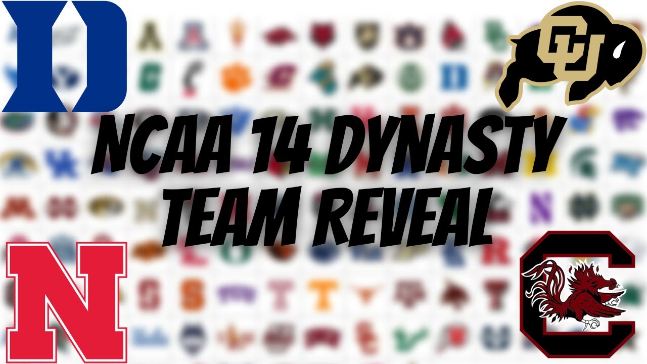 NCAA 14 Realistic Dynasty Team Reveal!