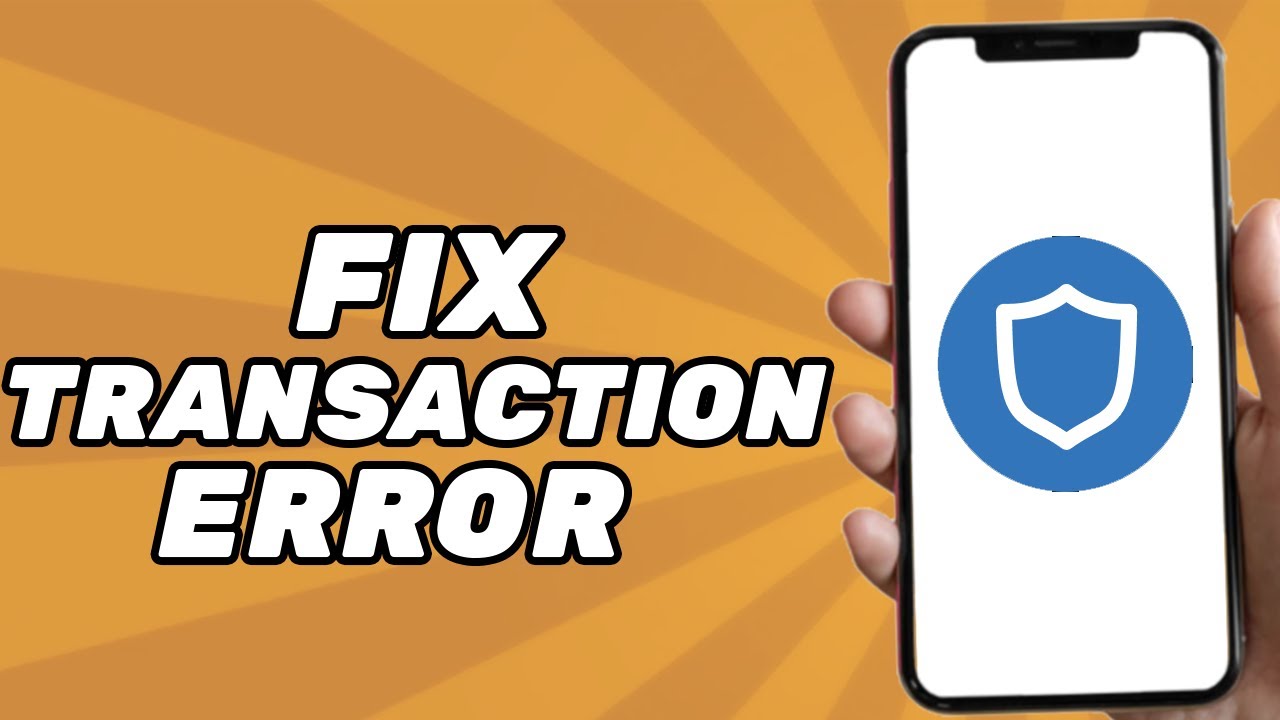 How to Fix Transaction Error on Trust Wallet | Trustwallet Fix or Avoid Failed