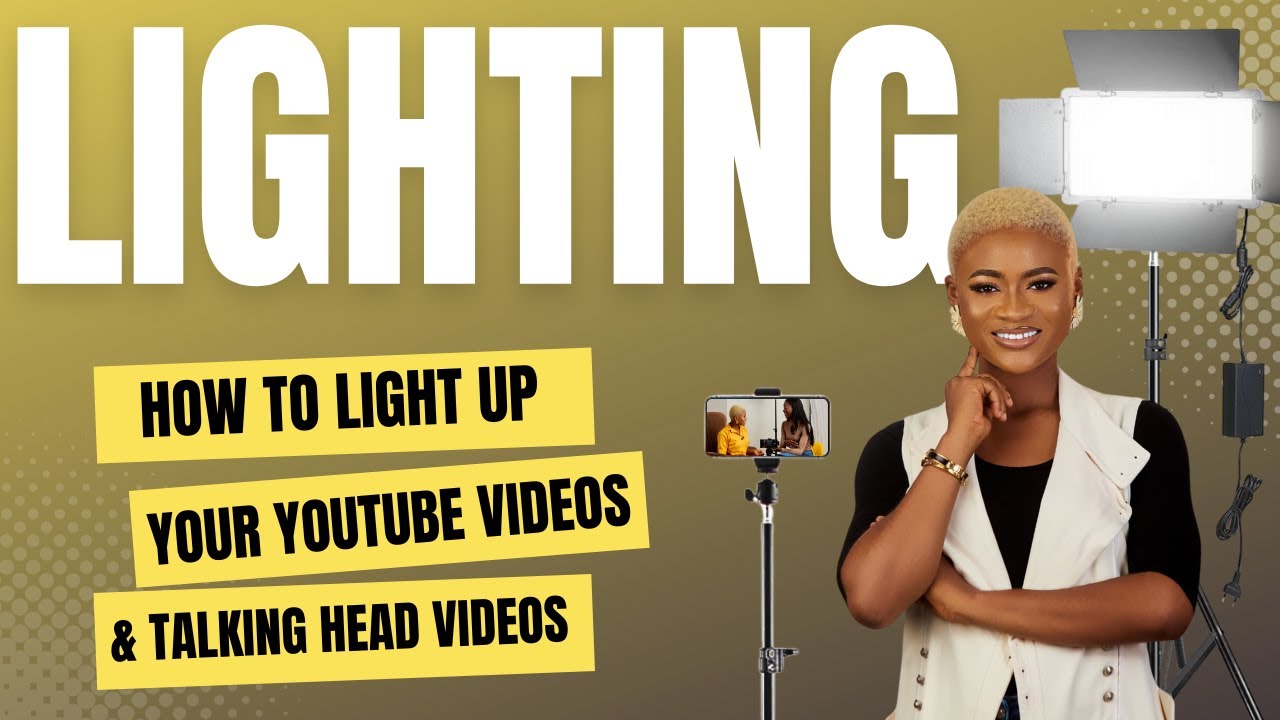 Lights for Videos: Top LIGHTING Tips for Talking Head Videos.