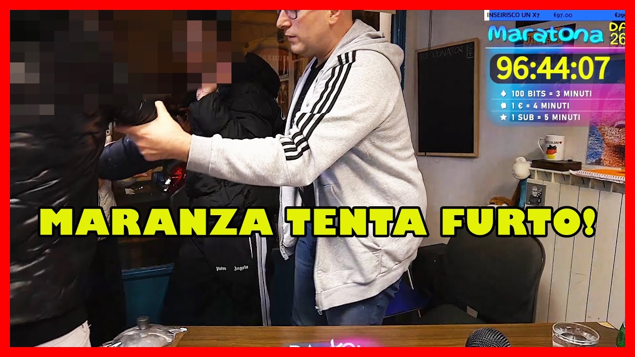 MARANZA TENTA FURTO MA VIENE NOTATO DA DANKOL E FINISCE MALE!
