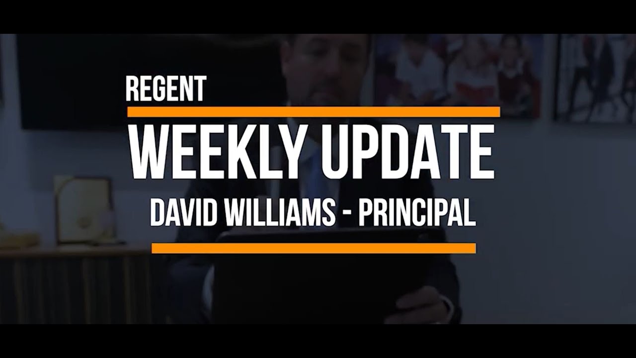 Regent's Weekly Update - 21st November 2025
