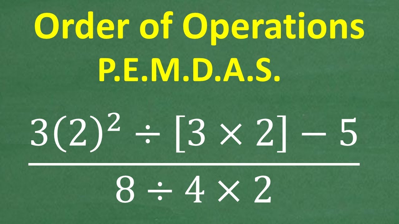 Order of Operations / PEMDAS - TOP REASON for Math Mistakes!