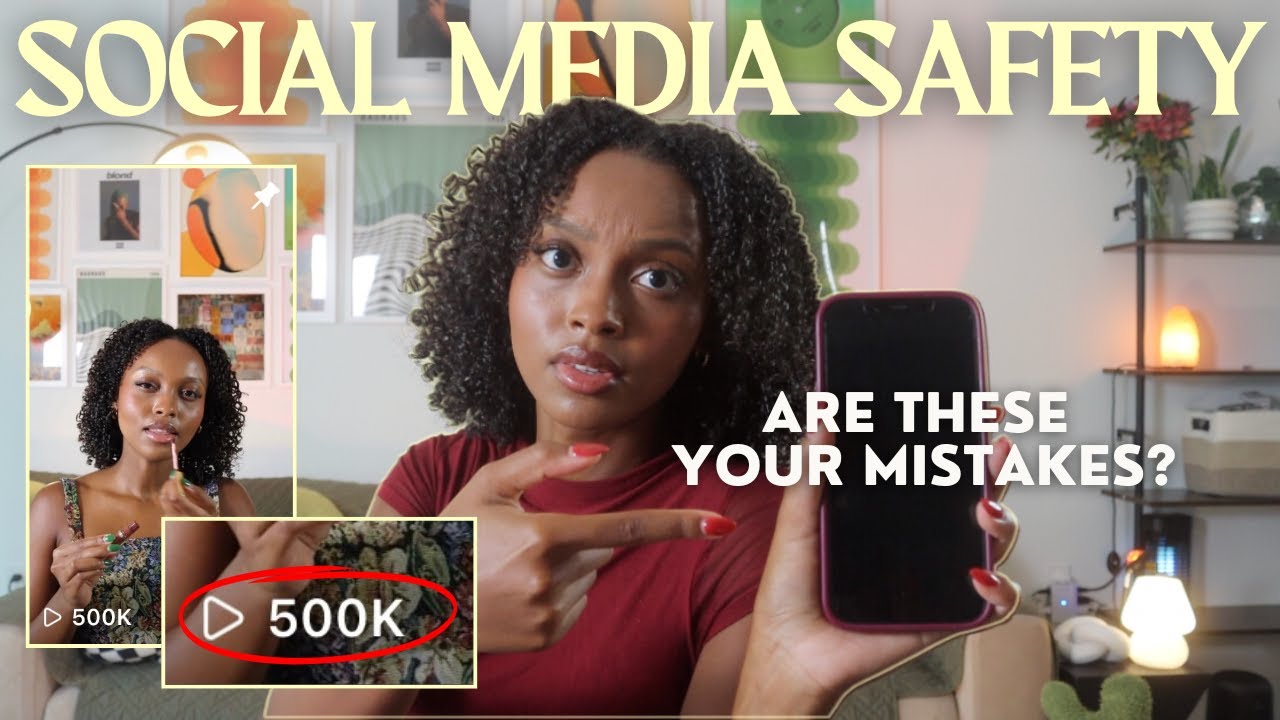 Does EVERYONE make these social media safety MISTAKES?!