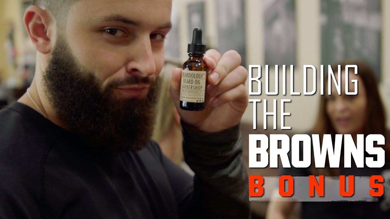 Baker Mayfield treats his beard | Building The Browns Bonus