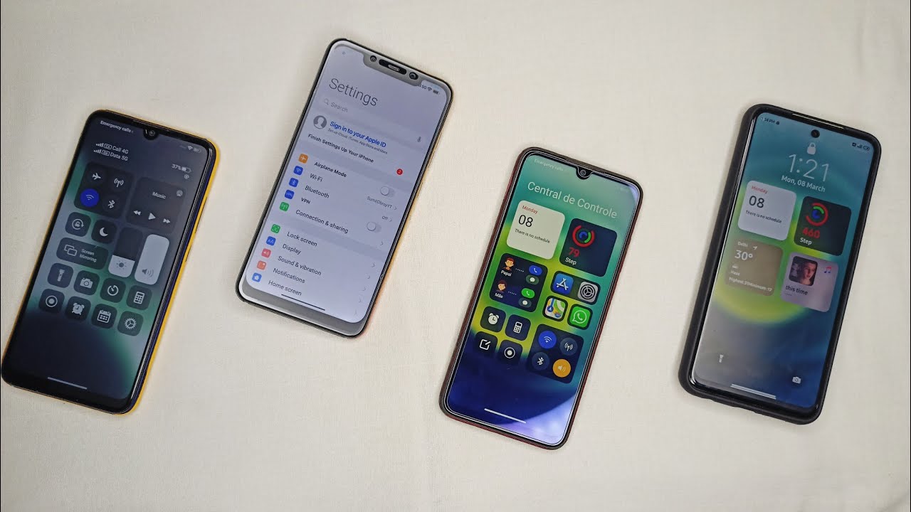 MIUI 12 OFFICIAL Top 5 IOS Themes | IOS 14 Complete Ui | INSTALL IOS Theme 🔥🔥