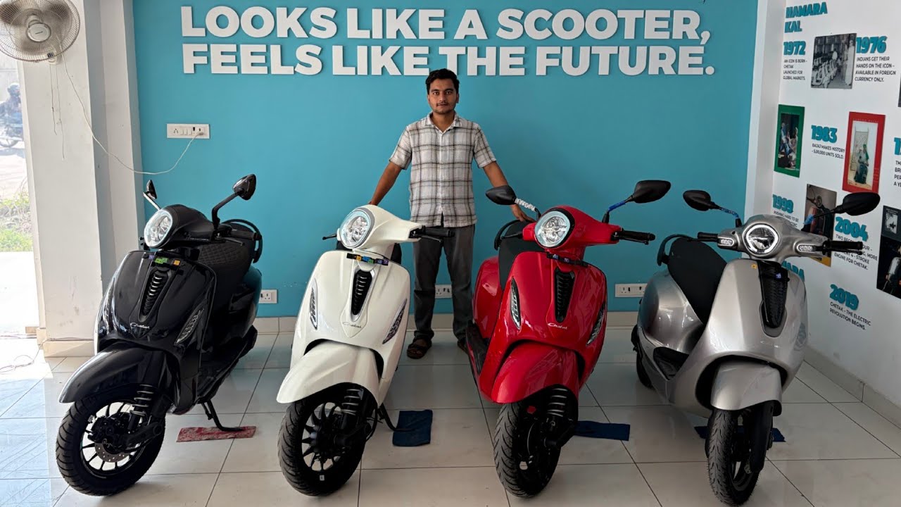 2026 Bajaj CHETAK Electric Scooter All Models Detailed Comparison|CHETAK Electric Scooter Comparison