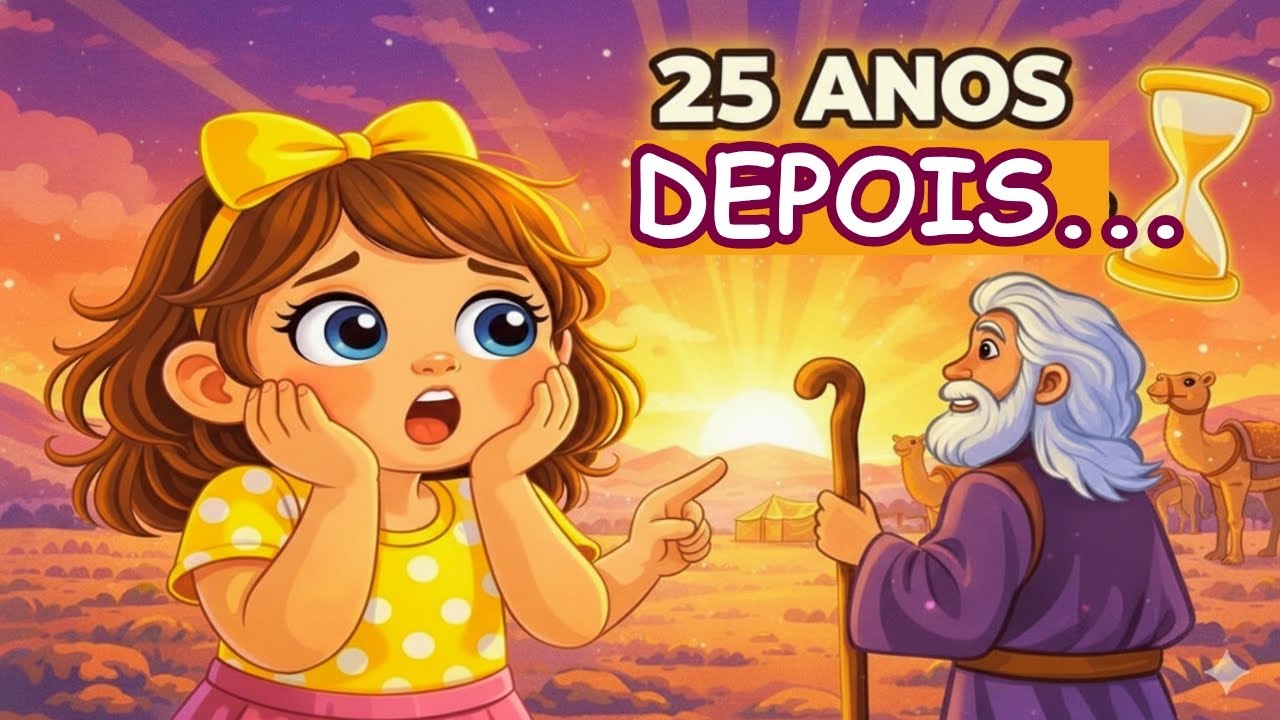 ⏳ Deus Fez Uma Promessa… Mas Nada Acontecia | A História de Abraão