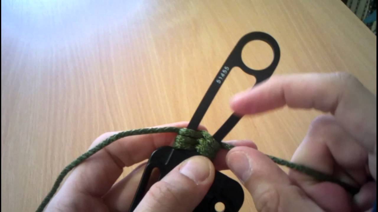 Оплетка рукояти ножа (IZULA). Вариант 2 - оригинальный