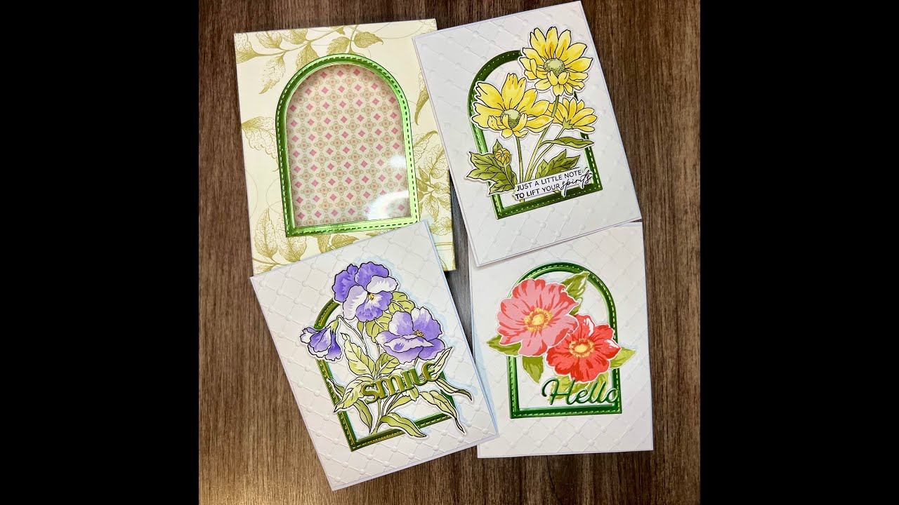 Card Box with Arched Frame Aperture
