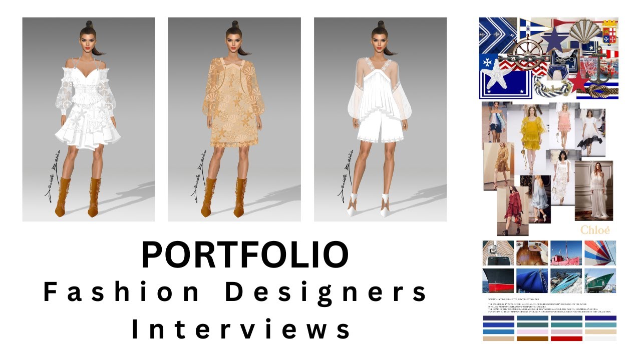 Stunning Fashion Design Portfolio - A Must-see For Professionals!